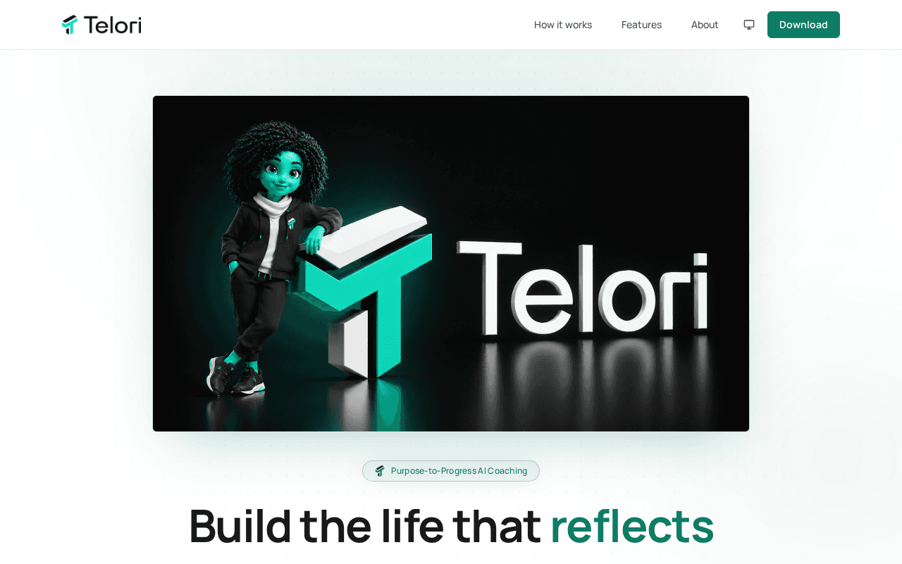 Screenshot of telori.ai