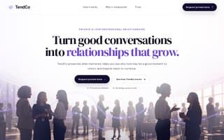 Screenshot of tendco.ai