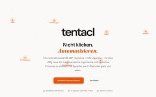 Screenshot of tentacl.ai