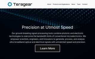 Screenshot of teragear.ai