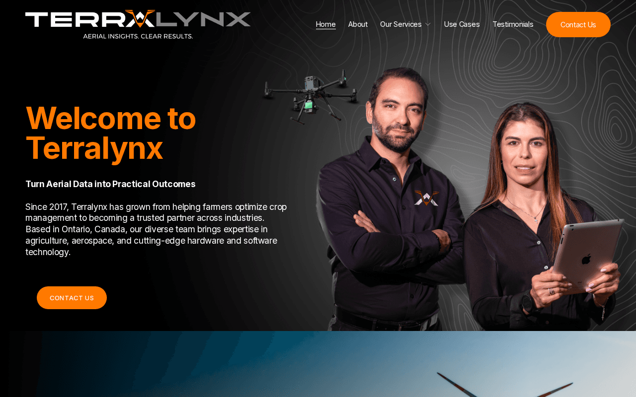 Screenshot of terralynx.ai