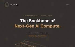 Screenshot of tessor.ai