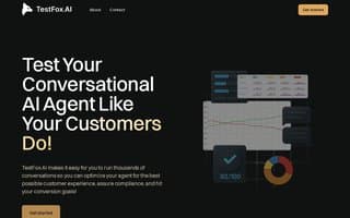 Screenshot of testfox.ai