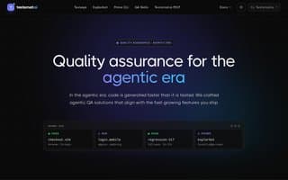 Screenshot of testomat.ai