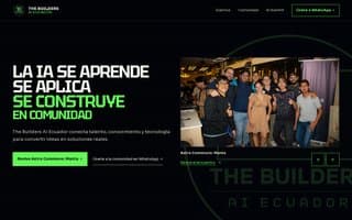 Screenshot of thbuild.ai