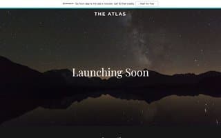 Screenshot of the-atlas.ai