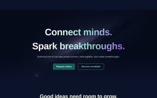 Screenshot of thebridge.ai
