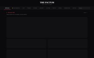 Thumbnail of thefactum.ai