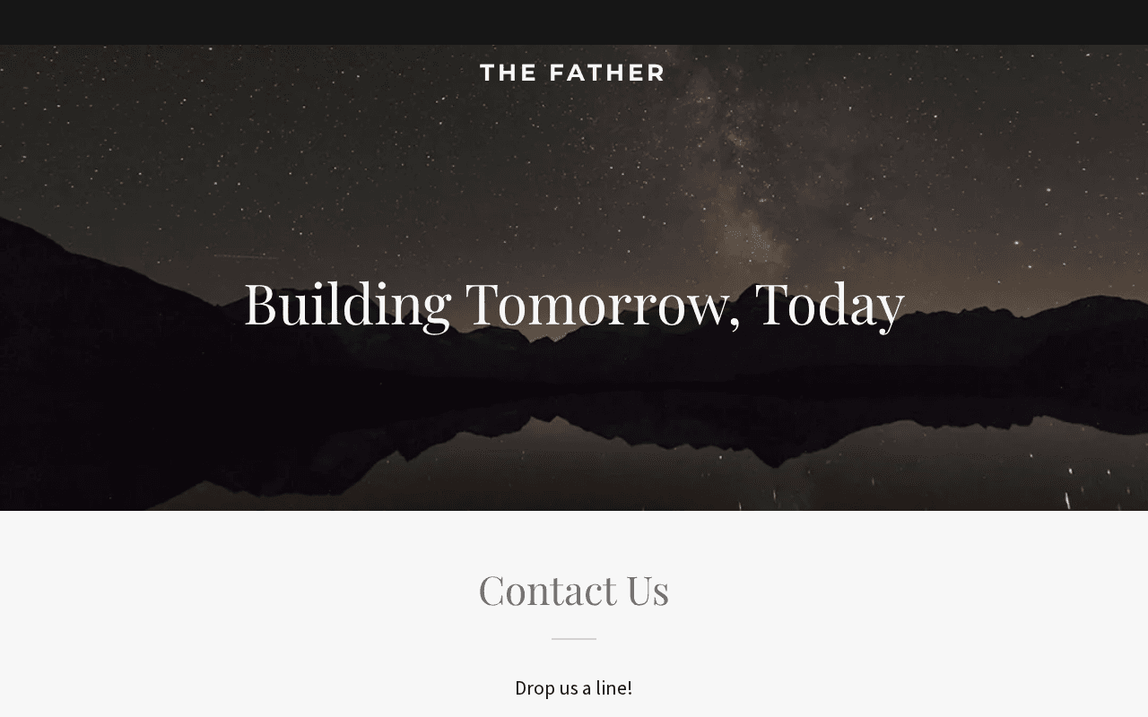 Screenshot of thefather.ai