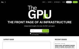 Screenshot of thegpu.ai