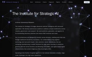 Screenshot of theisa.ai