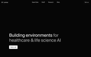 Screenshot of thelumos.ai