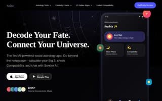 Screenshot of thesonder.ai