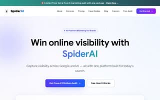 Screenshot of thespider.ai