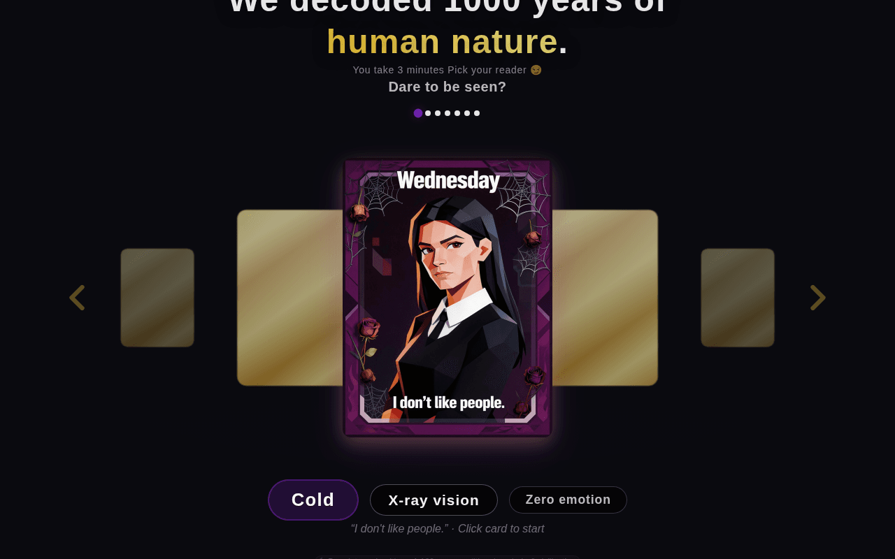 Screenshot of thetrueu.ai