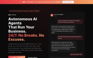 Screenshot of theturn.ai