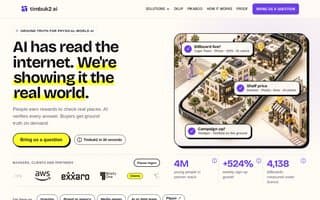 Screenshot of timbuk2.ai