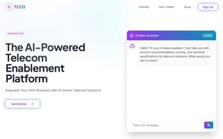 Screenshot of tlco.ai