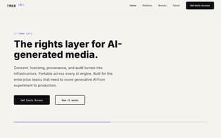 Screenshot of tmkr.ai