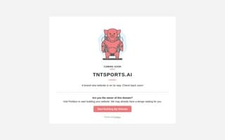 Screenshot of tntsports.ai