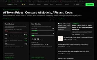 Screenshot of tokenando.ai