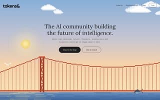 Screenshot of tokensand.ai
