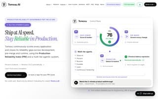 Screenshot of tomosu.ai