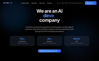 Screenshot of toratech.ai