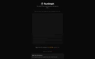 Screenshot of tourgraph.ai