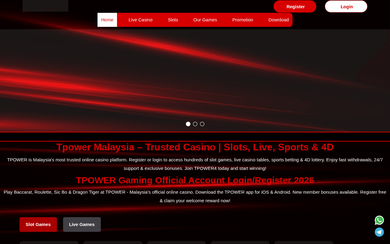 Screenshot of tpower.ai