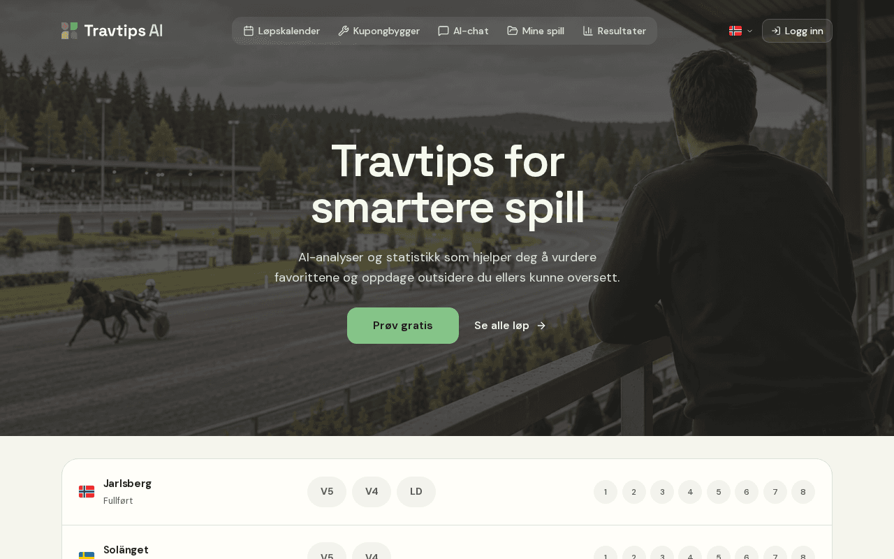 Screenshot of travtips.ai