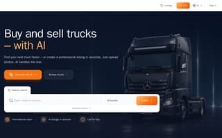 Screenshot of trucksale.ai