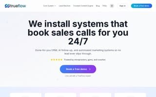 Screenshot of trueflow.ai