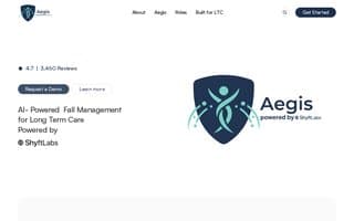 Screenshot of tryaegis.ai