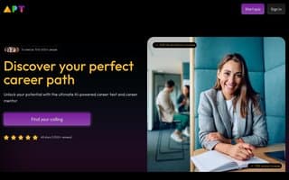 Screenshot of tryapt.ai