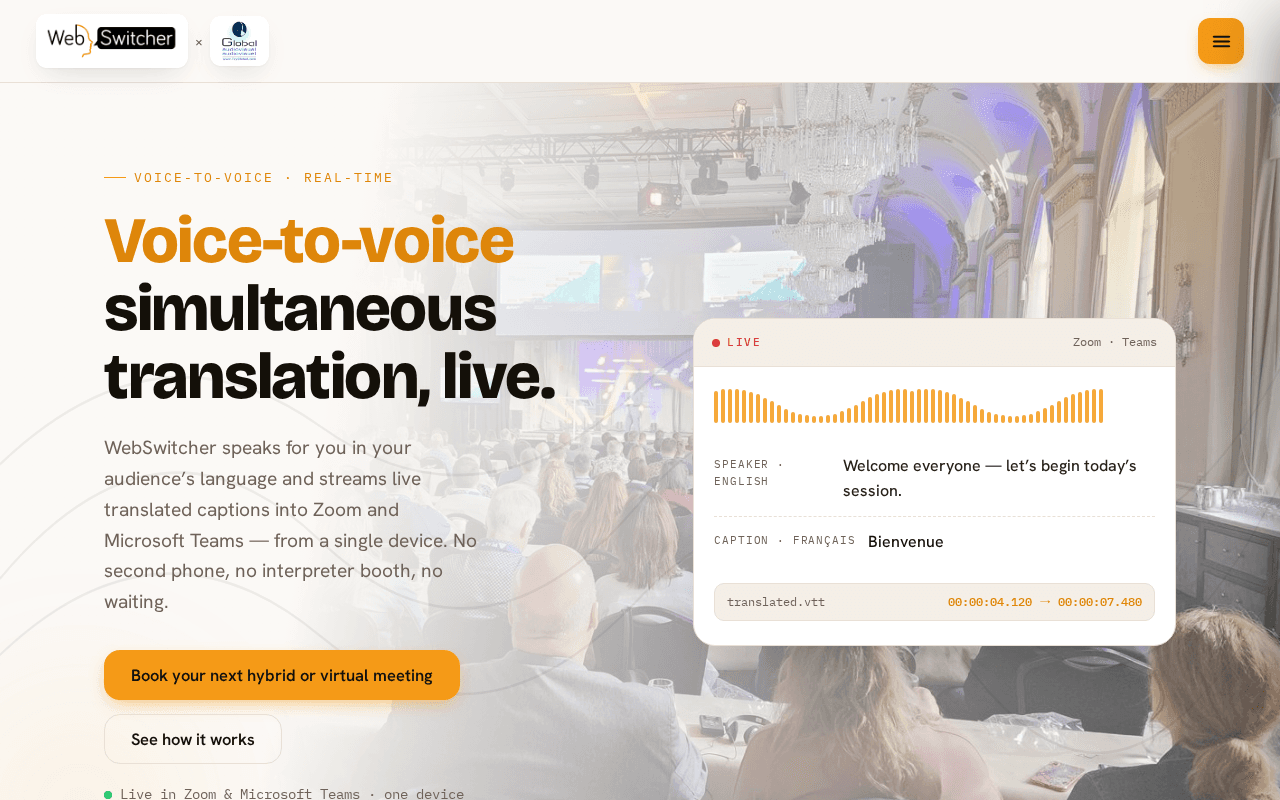 Screenshot of tryglobal.ai