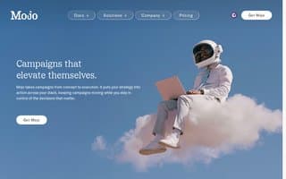 Screenshot of trymojo.ai