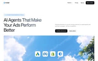Screenshot of tryriver.ai