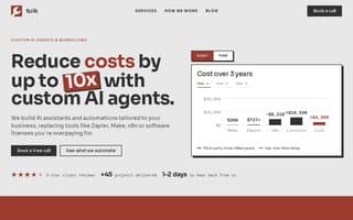 Screenshot of tuik.ai