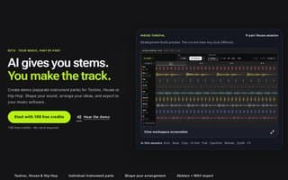 Screenshot of tunepal.ai