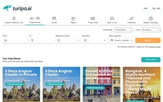 Screenshot of turipo.ai