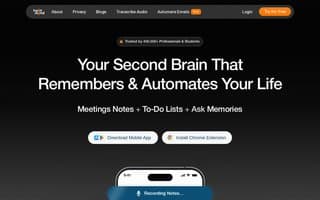 Screenshot of twinmind.ai