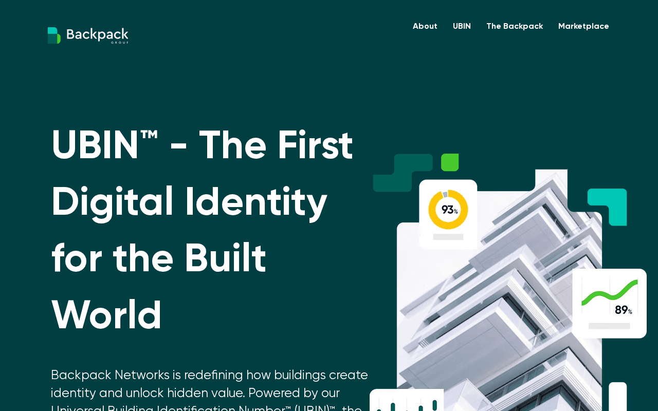 Screenshot of ubin.ai