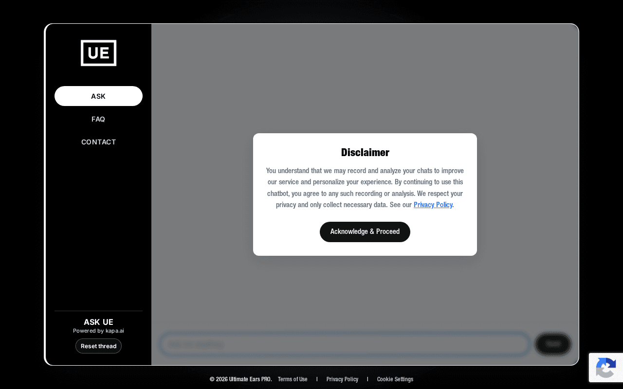 Screenshot of uepro.ai