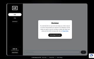 Screenshot of uepro.ai
