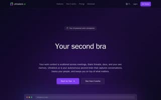 Screenshot of ultradeck.ai