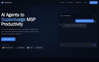 Screenshot of uniportal.ai