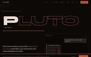 Screenshot of usepluto.ai
