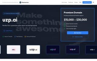 Screenshot of uzp.ai