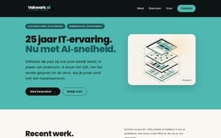 Screenshot of vakwark.ai